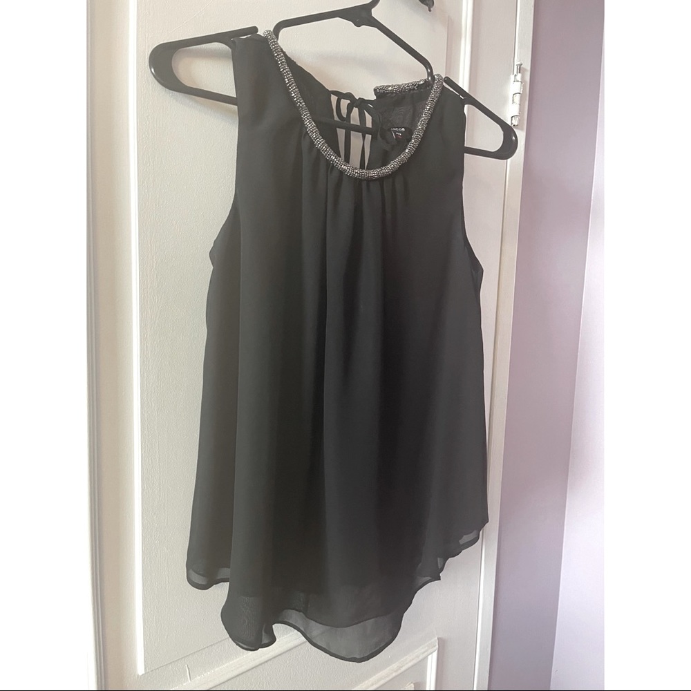Elegant Blouse - with embellished neck line